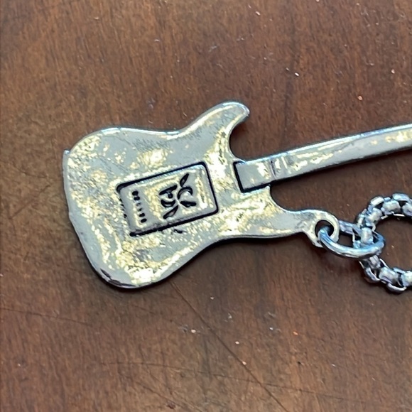 Large Guitar Rocker Necklace #737 - Picture 11 of 12